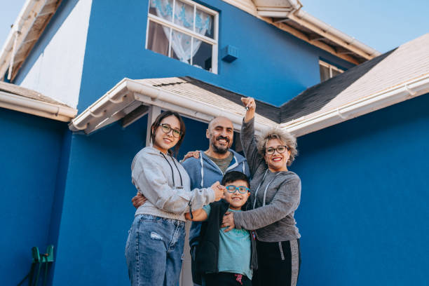 A day in the life of a Chilean family living in a residential neighborhood in the capital Santiago.